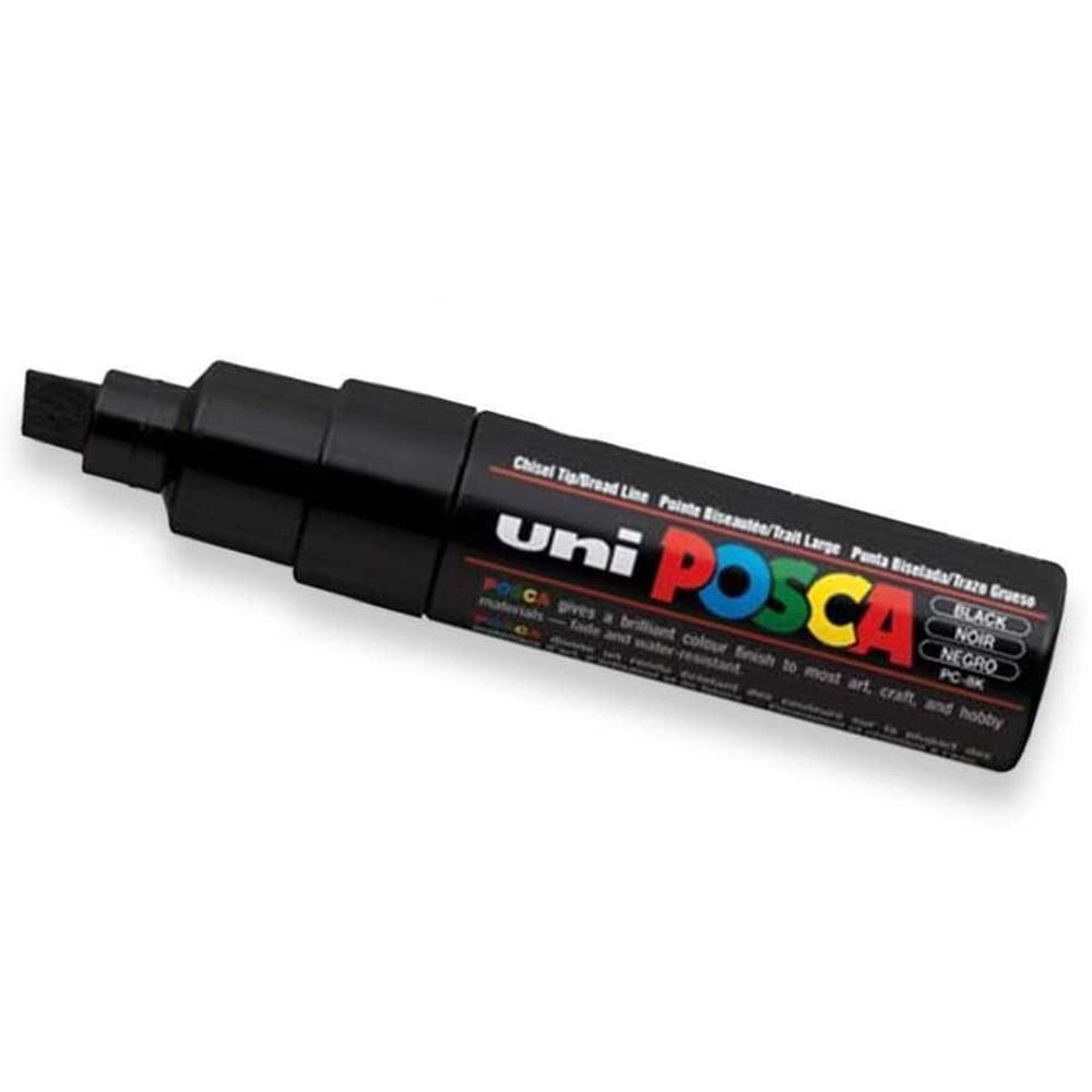Caneta Marcador Uni Posca Pc-8K 8Mm Profissional - Preta