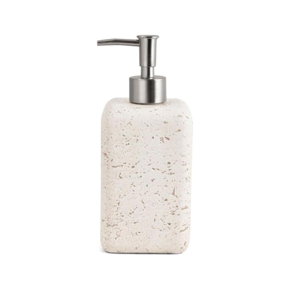 Porta Sabonete Líquido Mart em Poliresina 210ml Organic 19cm