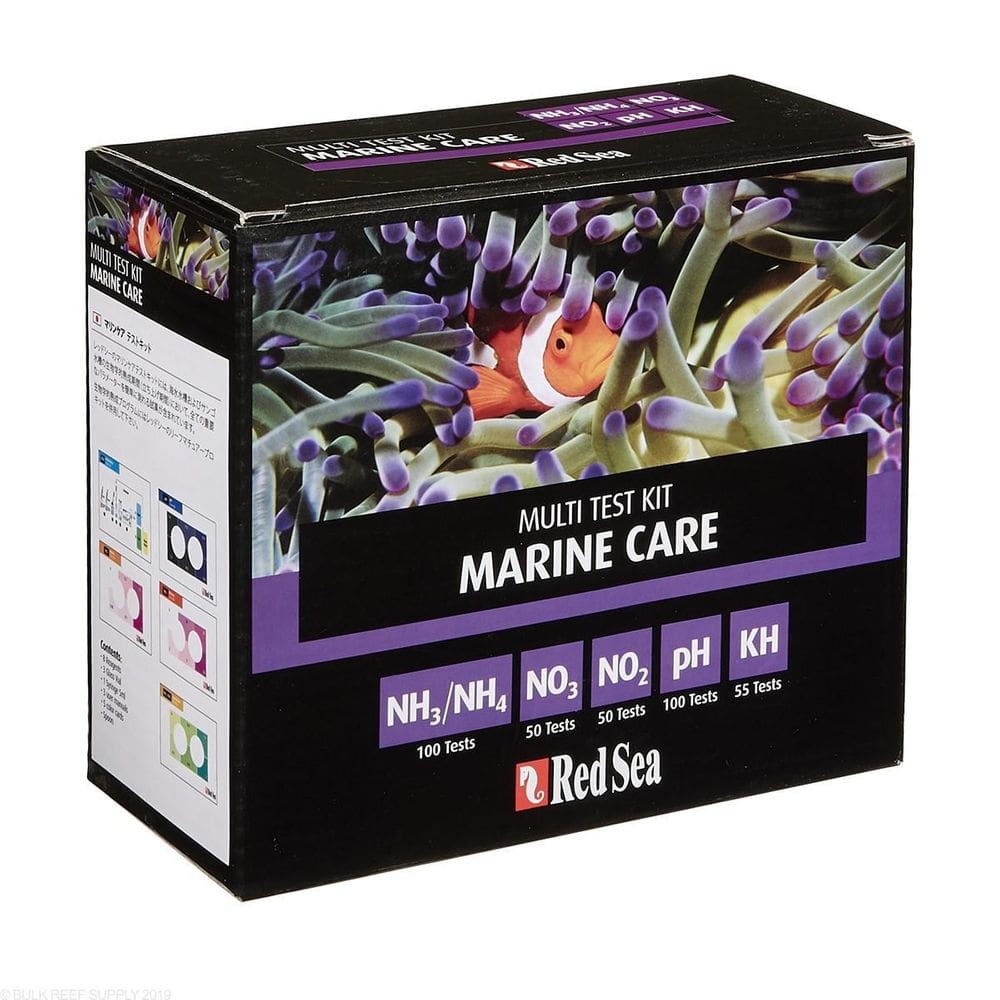 Teste Red Sea Mcp Marine Care Test Kit Novo