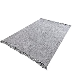 Tapete Grande Para Sala E Quarto Retangular 2,00 X 1,50 Cor:preto Mesclado