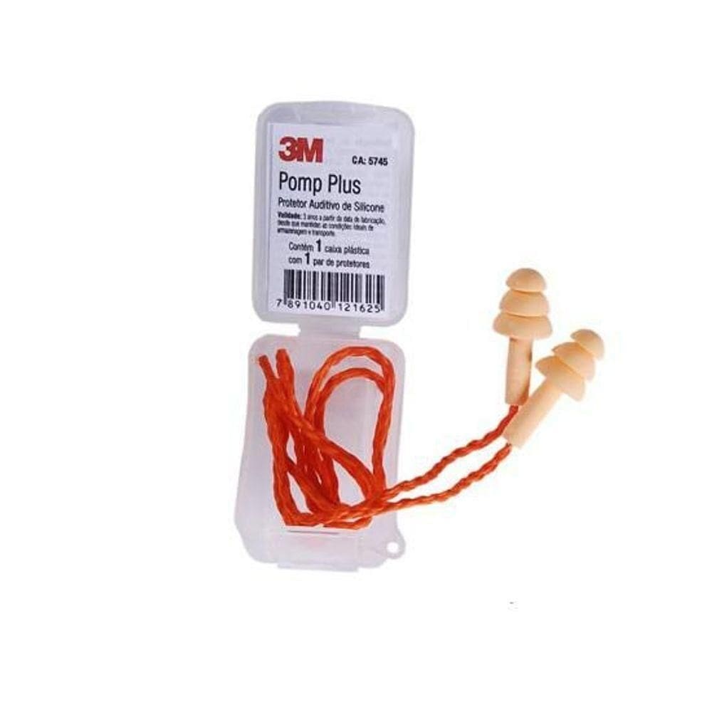 Protetor Auricular 3m? Pomp Plus ? Cordão De Poliéster - 3m