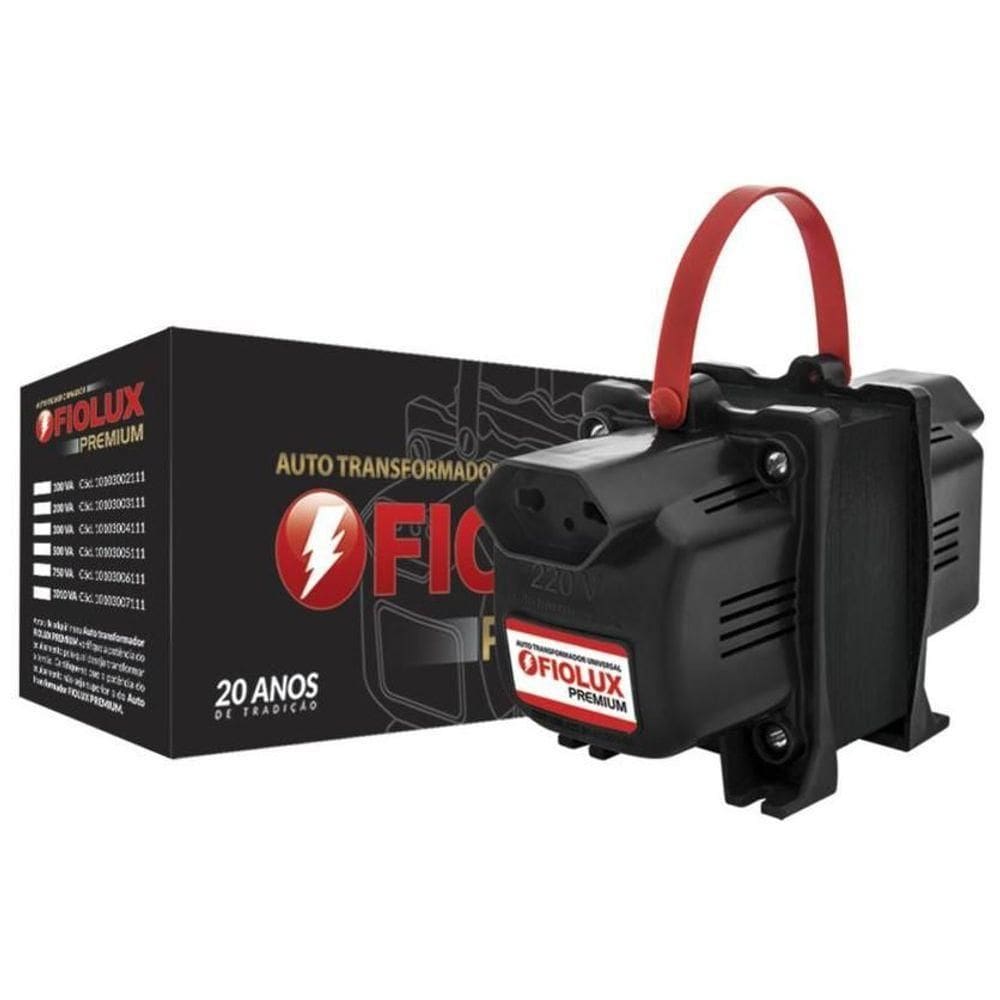 Transformador Fiolux Premium Tripolar 1500va 110-220 220-110 - Fiolux