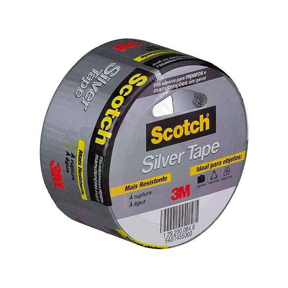 Fita Silver Tape 45Mm X 5M Prata  3M