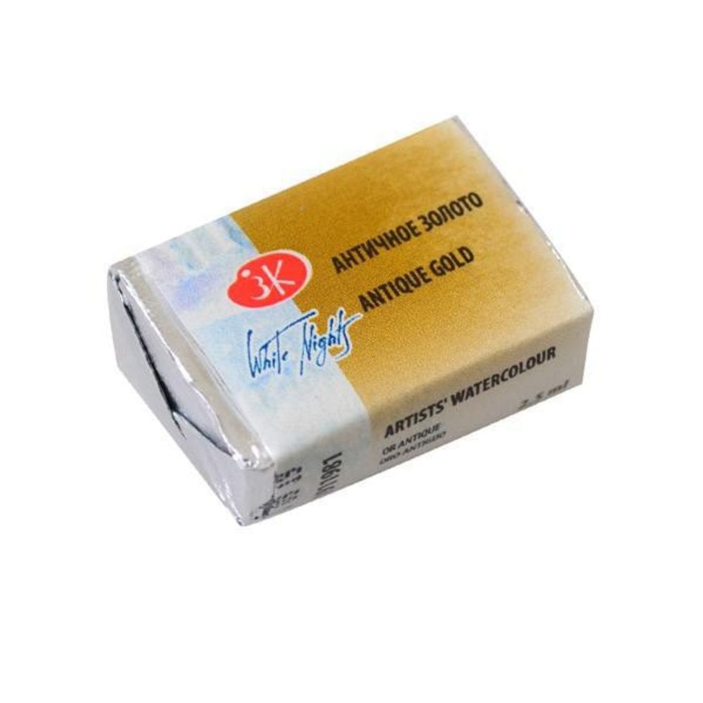 Aquarela White Nights Em Pastilha Antique Gold 981