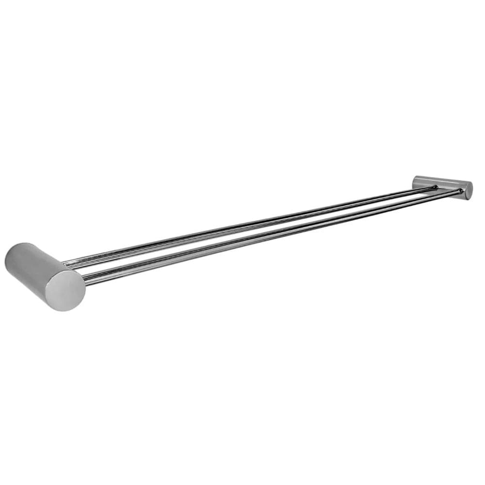 Toalheiro Porta Toalha Duplo 60cm para Banheiro Inox 304 Linha Paris - Pa2008
