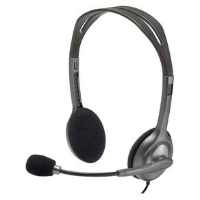 Fone De Ouvido Mic Logitech H111 Plug 3,5mm P/ Smart/tablet