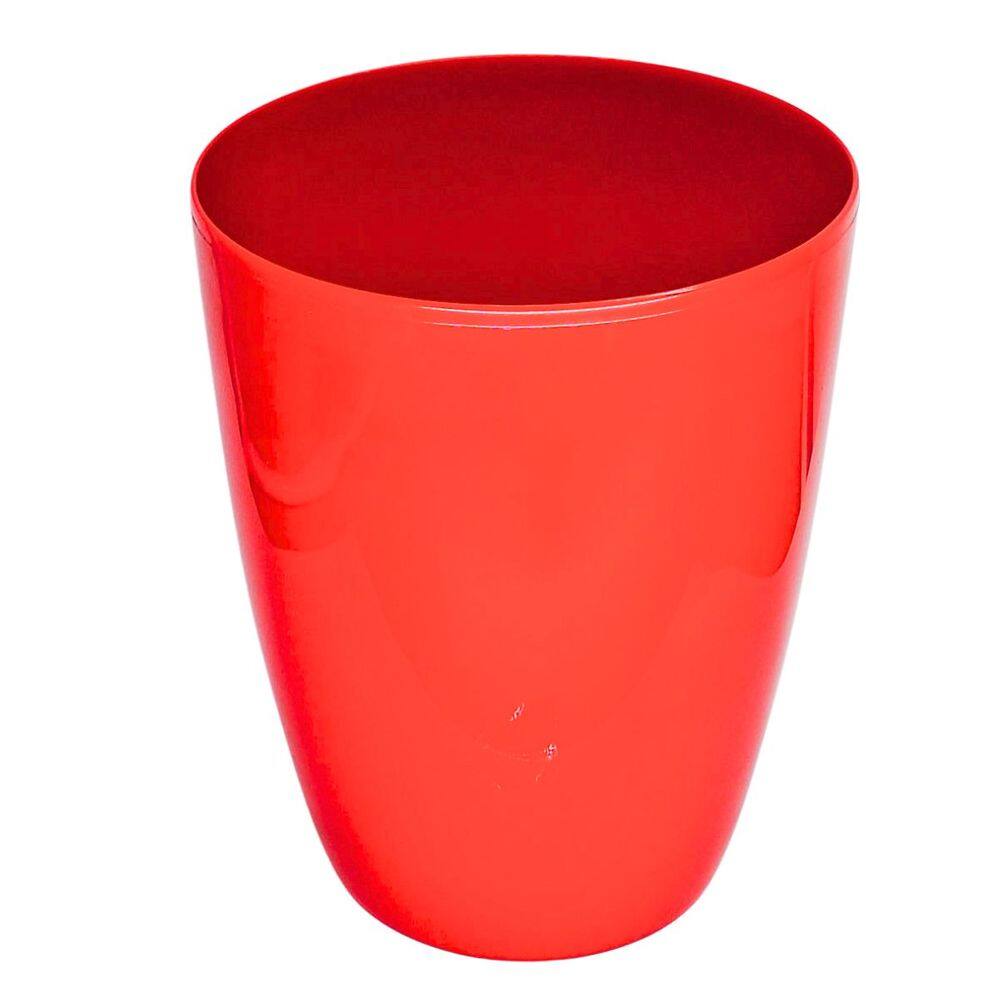 Vaso Cachepot Alto Oxford (11x12) Cor Vermelho OKLA