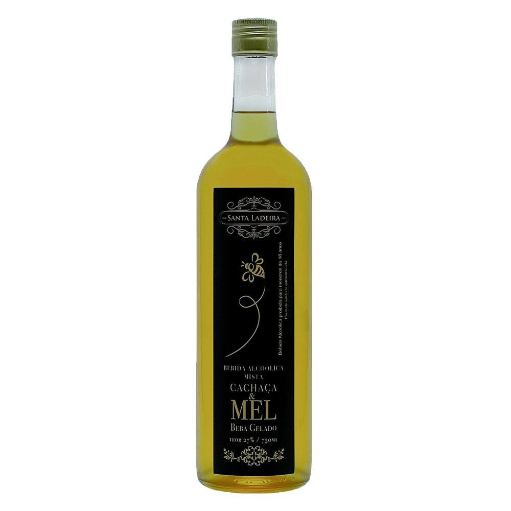 Cachaça Adocicada Santa Ladeira Garrafa 750ml