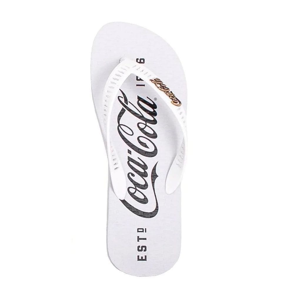 Chinelo Coca-Cola 1886 Branco