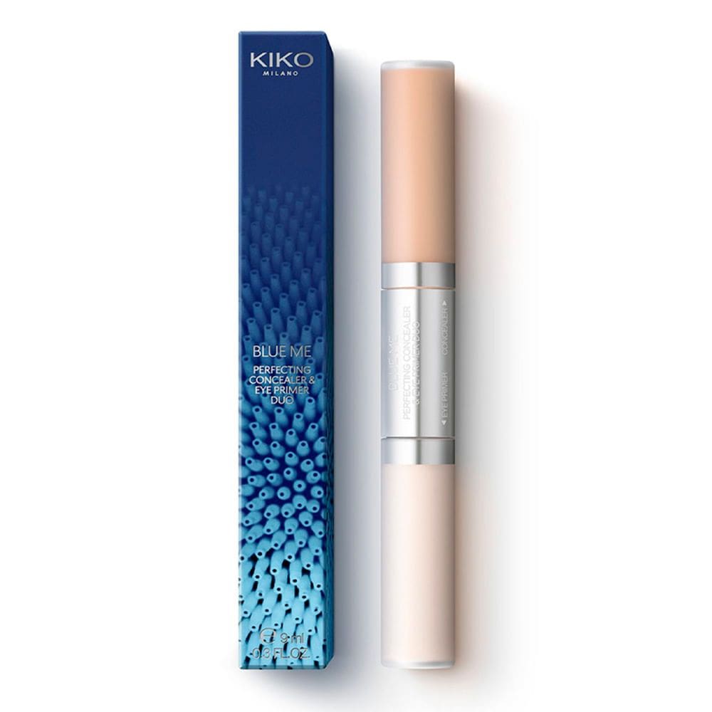 Kiko Blue Me Perfecting - Corretivo e Primer Para os Olhos