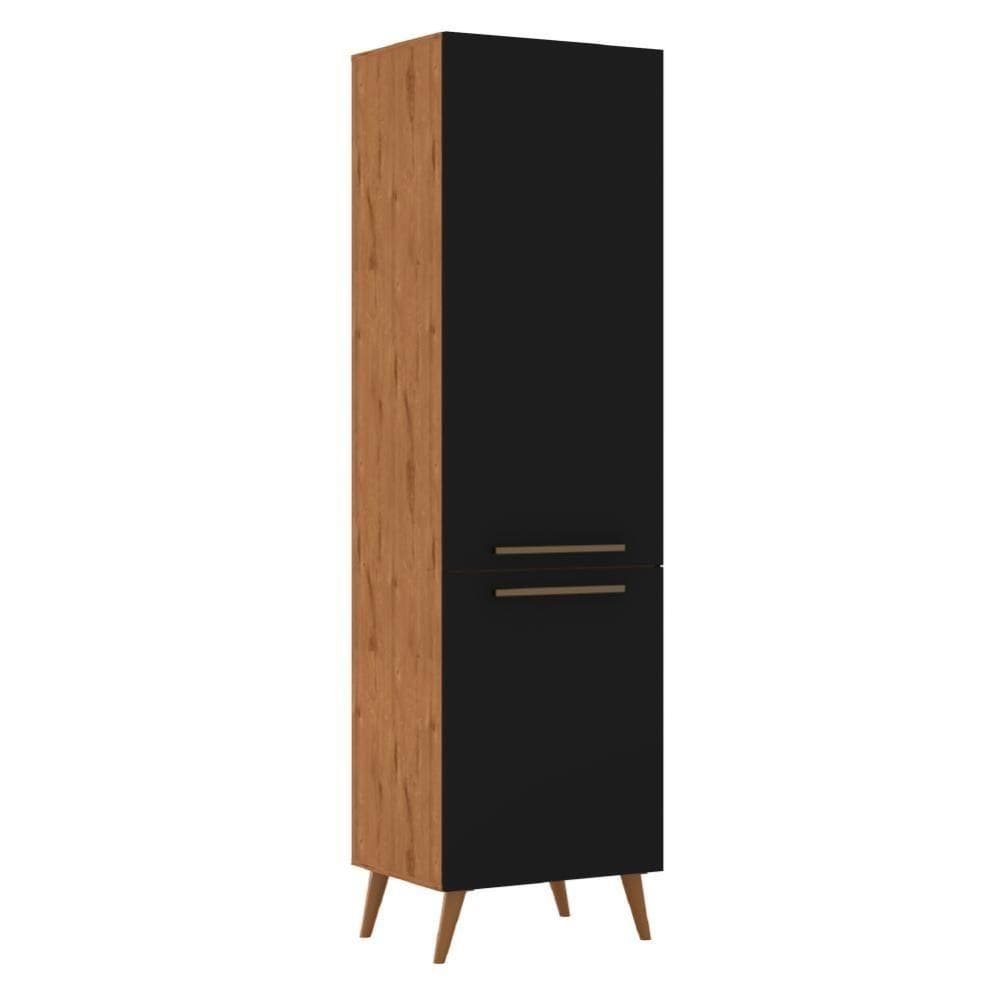 Paneleiro Duplo 2 Portas Favorita / Preto Tx Preto