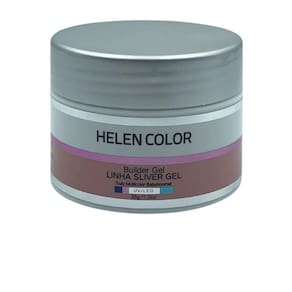 Gel Para Unhas De Gel Helen Color Silver - Babyboomer 35G
