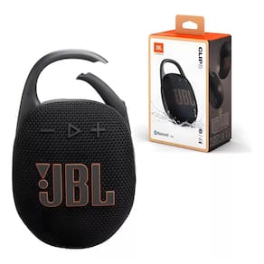 Alto-falante Jbl Clip 5 Bluetooth Waterproof Preto Bivolt