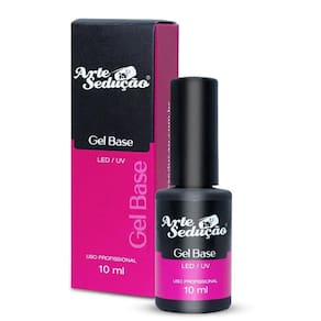 Gel Base Transparente Para Unhas De Gel 10Ml, Arte Sedução