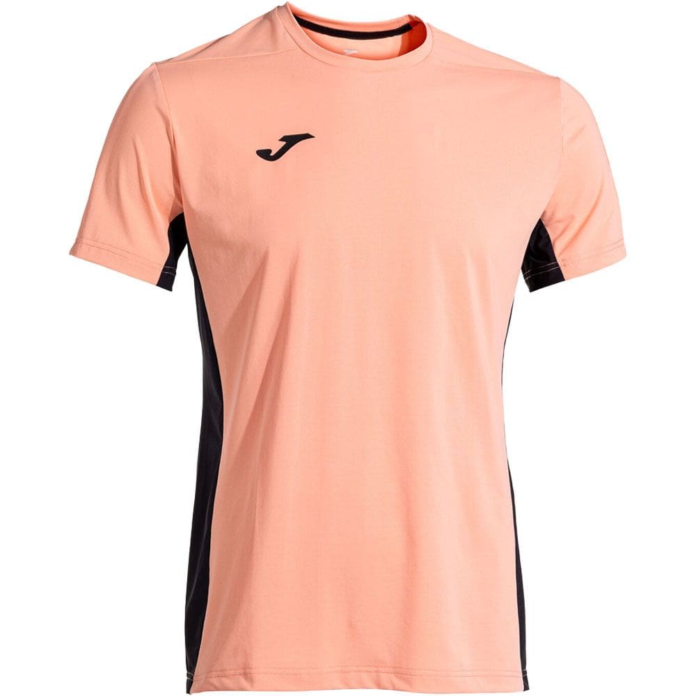Camiseta Joma Challenge Laranja e Preta Masculina