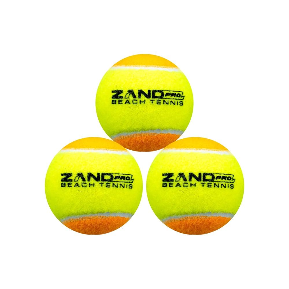 Bola de Beach Tennis Zand Pro Pack Com 03 Bolas