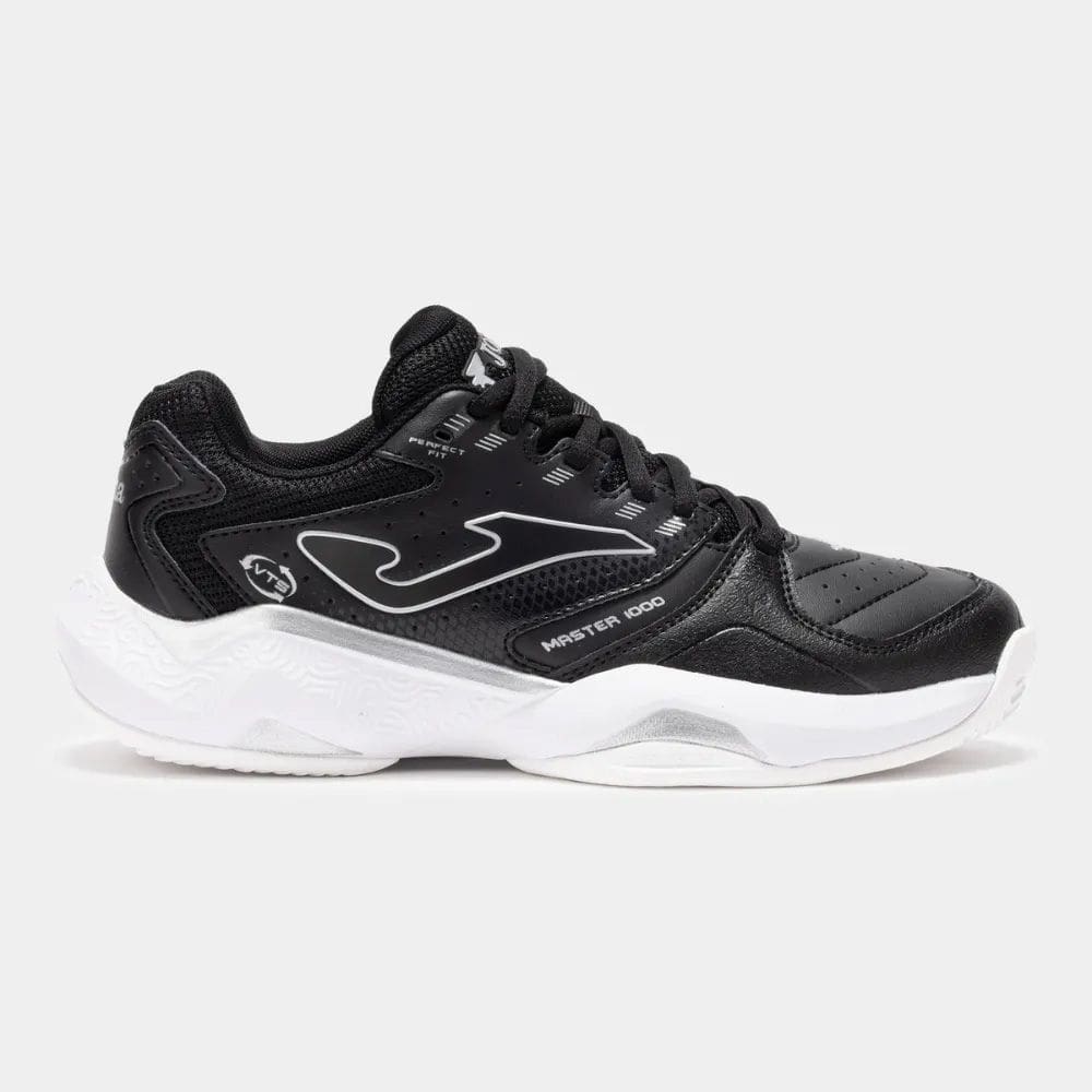 Tênis Joma Master 1000 Clay Preto e Branco Feminino