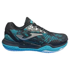 Tênis Joma Point Clay Preto e Turquesa Masculino