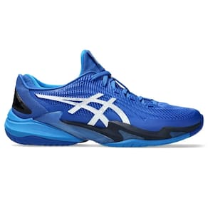 Tênis Asics Court FF 3 Novak Azul e Prata Masculino