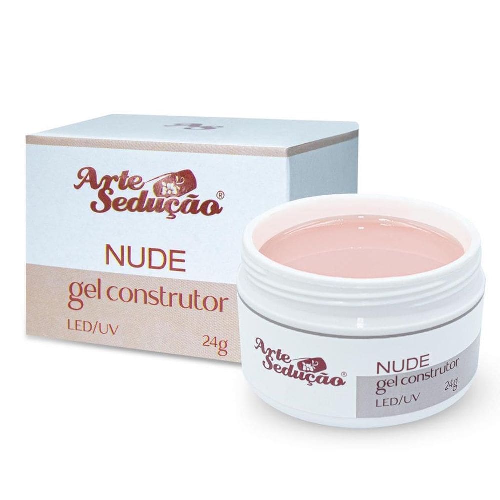 Gel Arte Sedução Para Alongamento De Unhas, Nude 24G