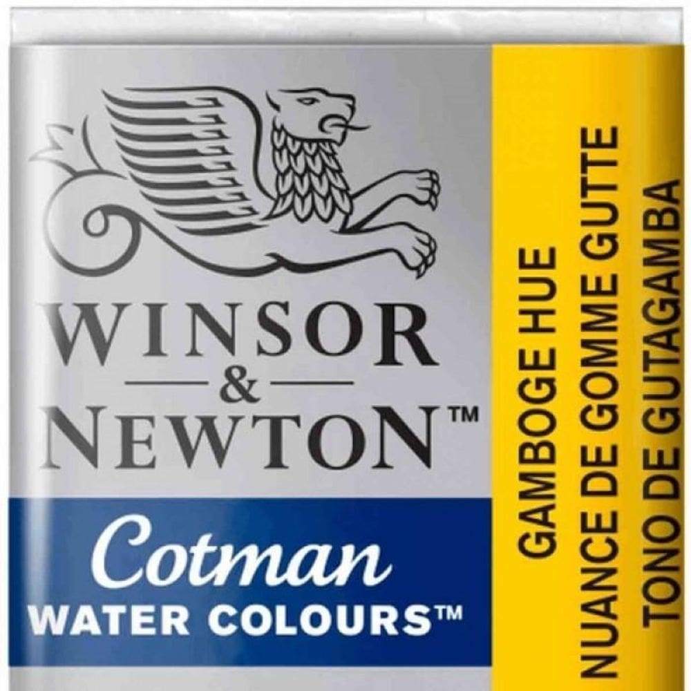 Aquarela Cotman W&N Gamboge Hue Half Pan 266