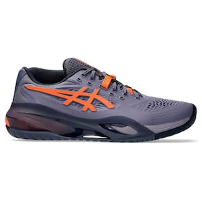 Tênis Asics Gel Resolution X Roxo e Laranja Masculino