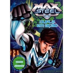 Livro Max Steel - Dupla Em Acao - Livro De Atividades