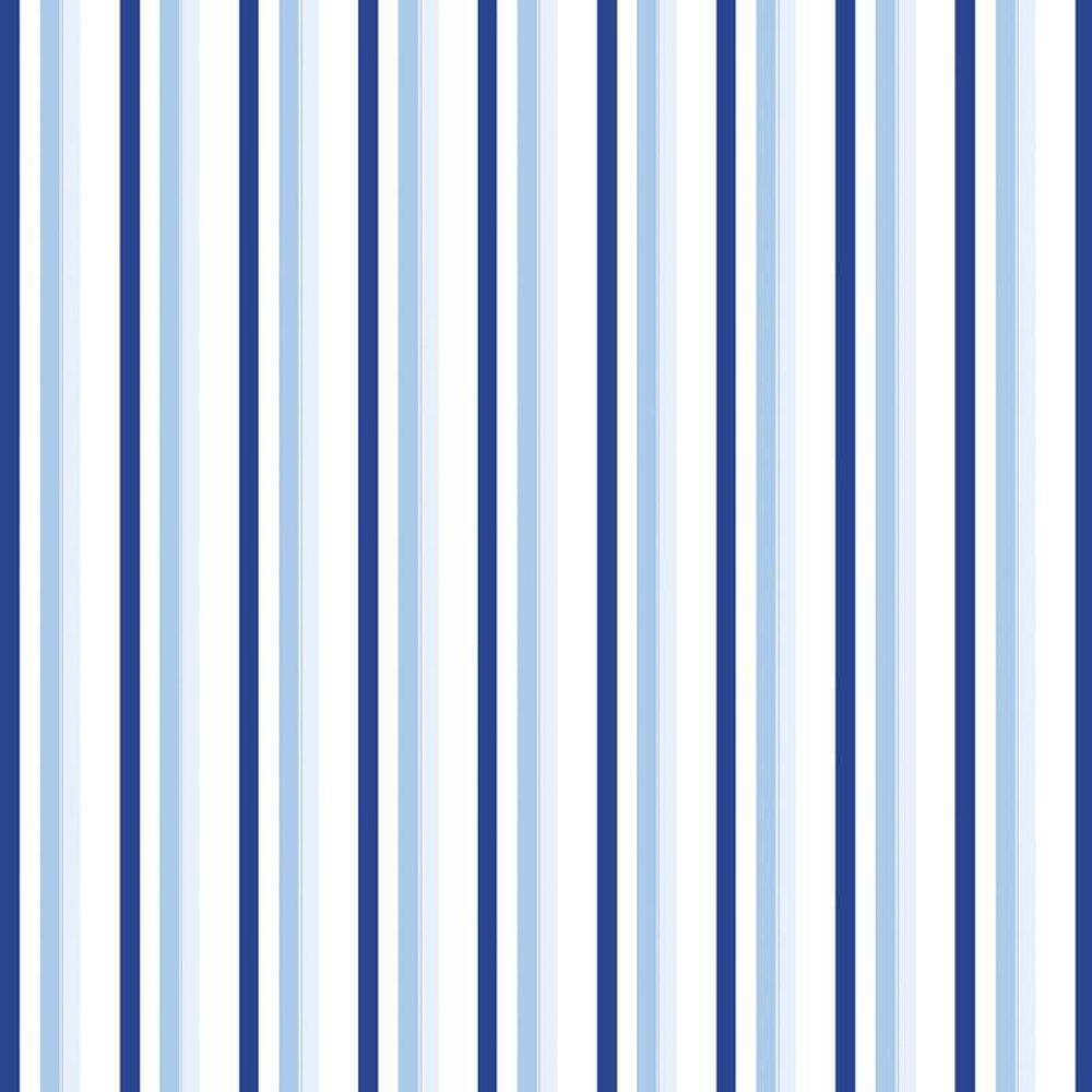 Papel De Parede Listrado Cores Azul Adesivo Sala Quarto