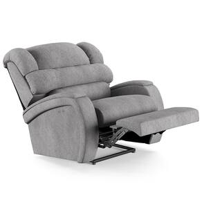 Poltrona Do Papai Reclinável Kalie Power Touch Fh9 Linho Cinza - Mpozenato