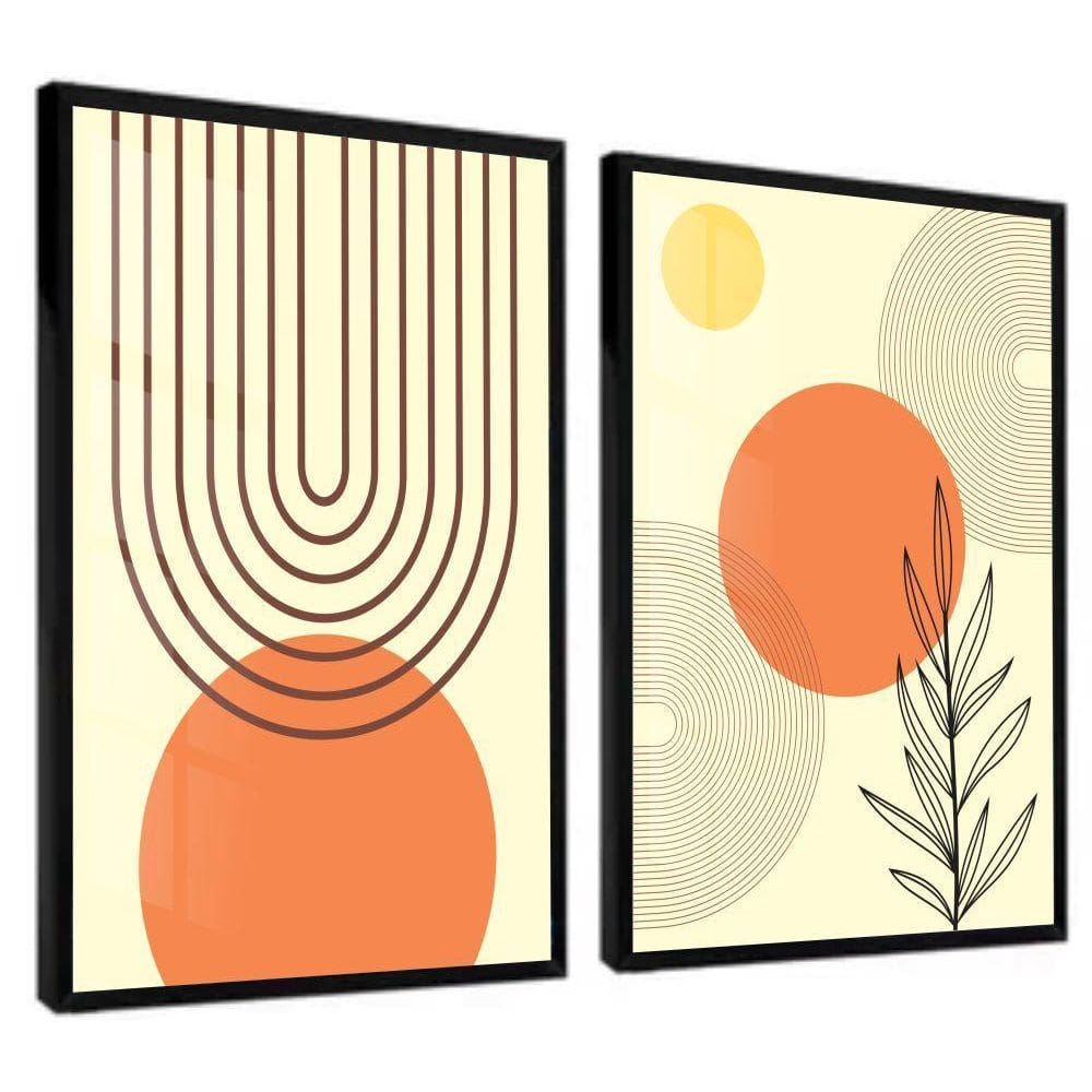 Quadros Decorativos Moldura Jogo Escandinavo