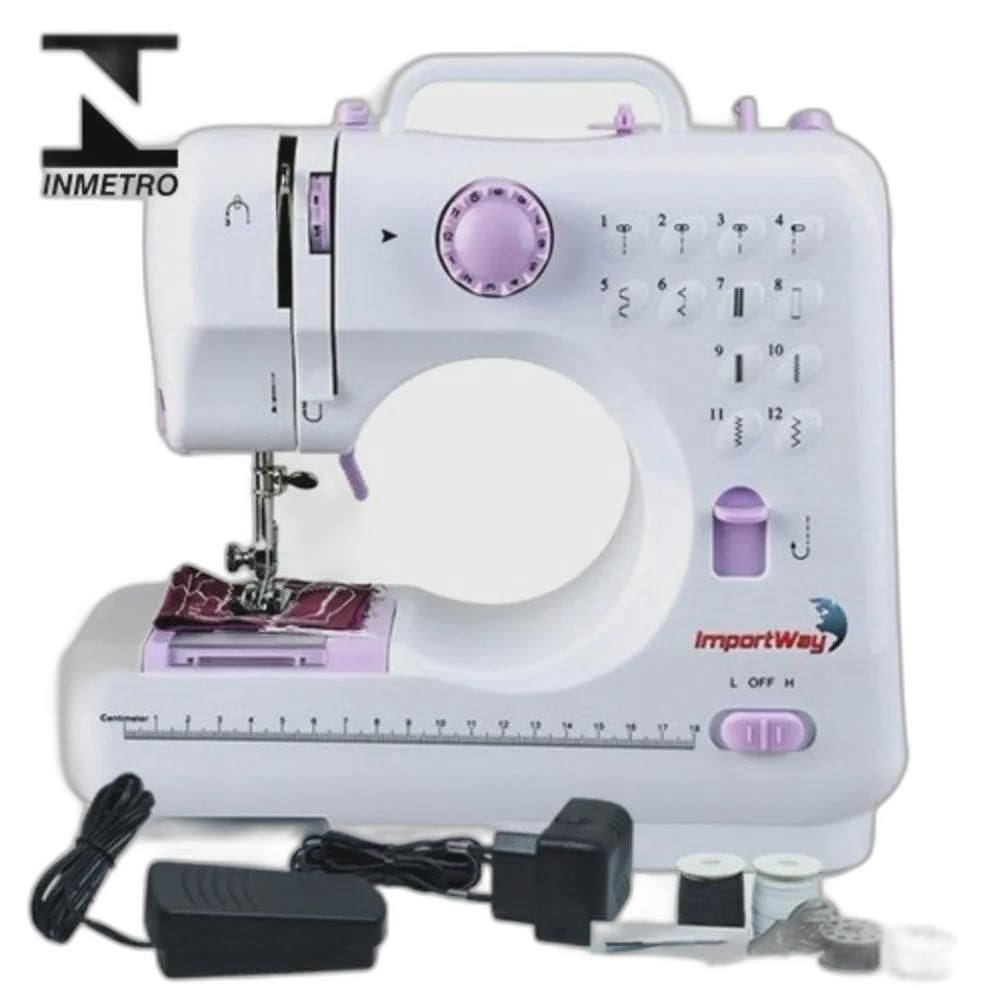 Máquina de Costura Importway IWC505C 127v/220v Branca