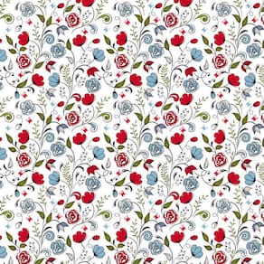 Papel De Parede Flores E Rosas Vermelhas Adesivo Sala Quarto