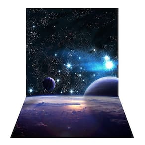 Fundo Fotográfico Newborn Astronauta E Galáxia 1,7X2,6
