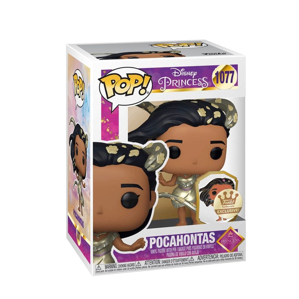Funko POP! Coleção Ultimate Princess Pocahontas Gold
