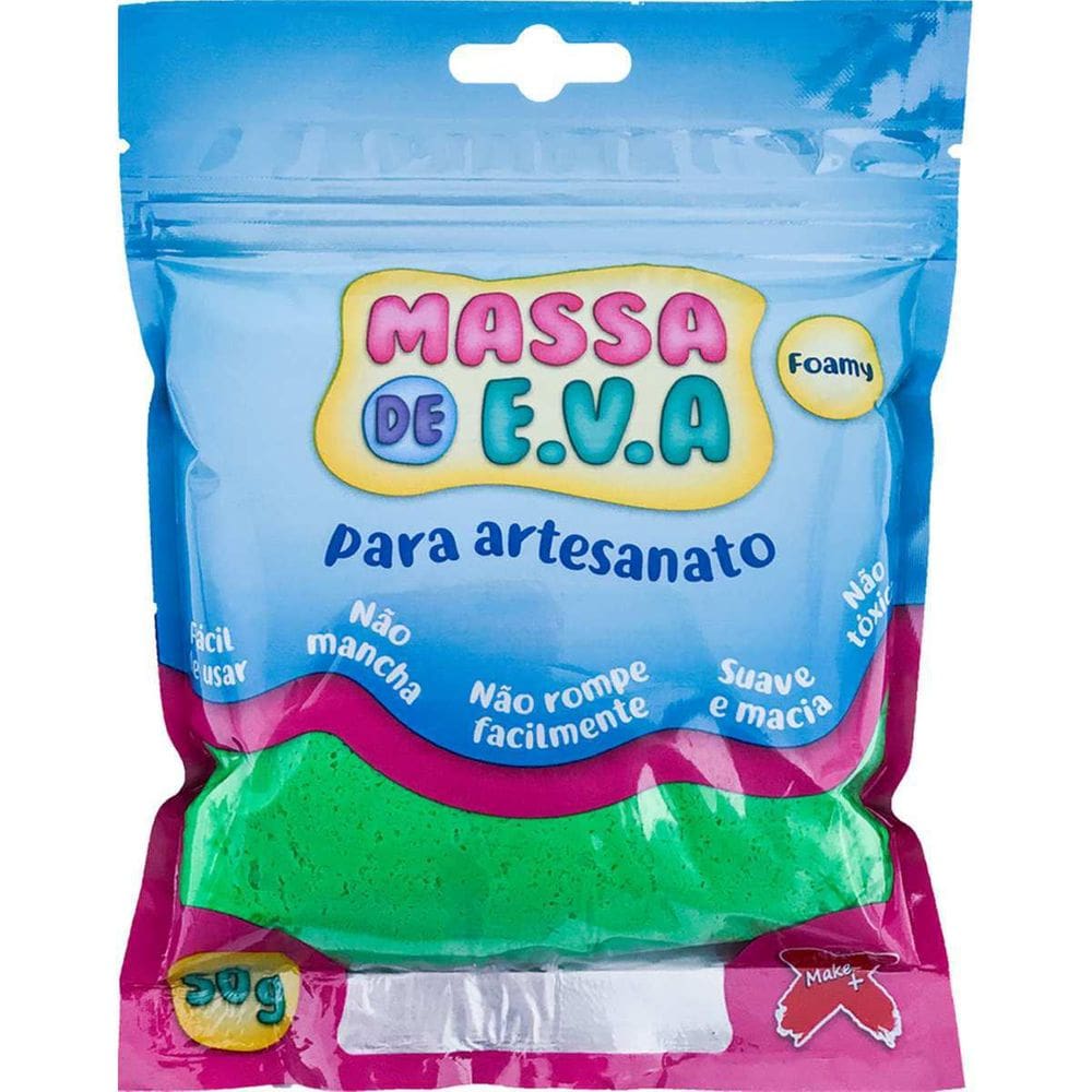 Massa De Eva Verde Escuro 50G