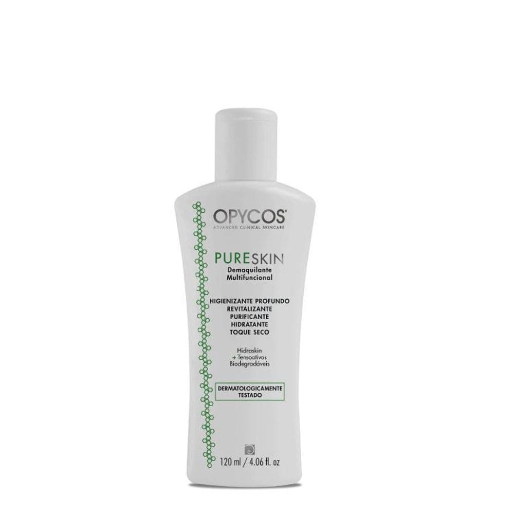 Pure Skin Demaquilante E Higienizante Profundo Opycos/120Ml