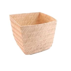 45 Un Cachepot Cestinho De Palha Grande Porta Plantinhas