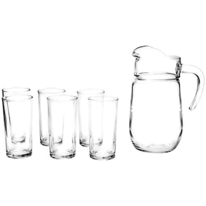 Conjunto Para Suco Em Vidro Com 7 Peças