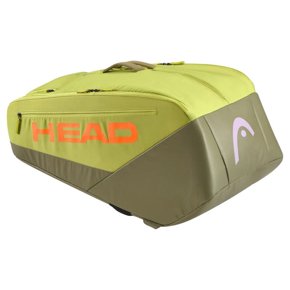 Raqueteira Head Pro X L Verde e Laranja