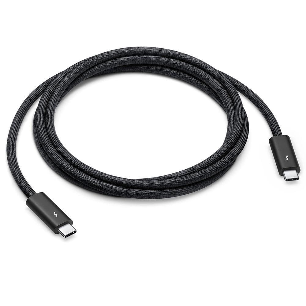 Cabo Thunderbolt 4 Pro com 1,8 metro Preto - Apple - MW5J3AM/A