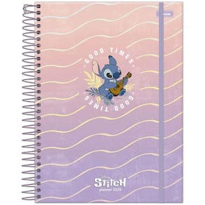 Planner 2025 Semanal Esp 80Fls Stitch Good Times Foroni