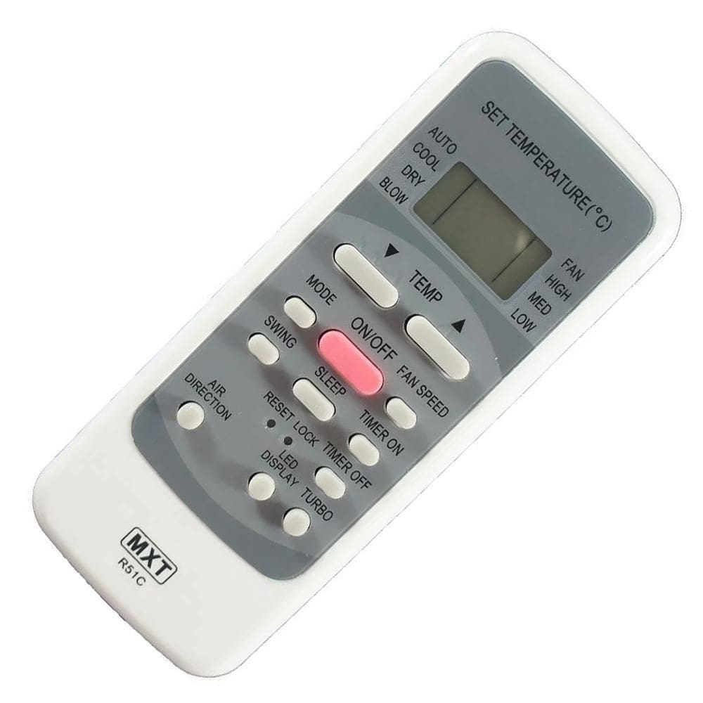 Controle Remoto Ar Midea Electrolux Trane R51/E Compatível