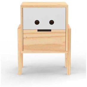 Mesa de Cabeceira Infantil com Gaveta Zinho Branca - Veromobili