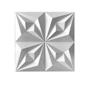 Kit 32 Placas Revestimentos 3D Decorativas 0,5Mm Origami