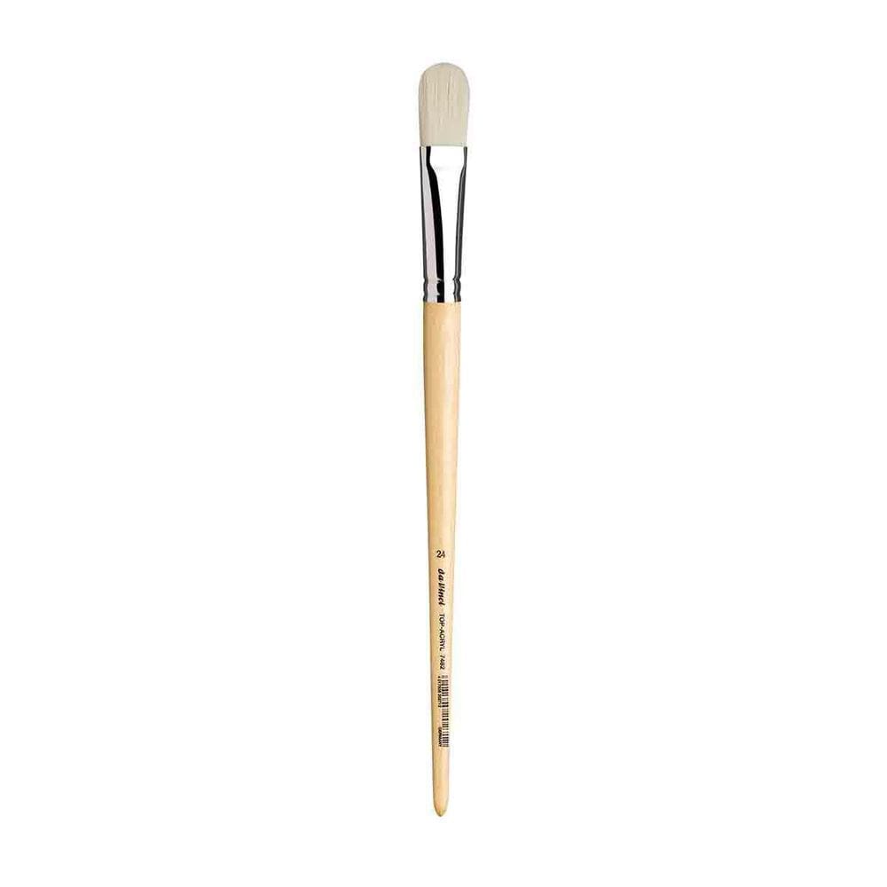 Pincel Língua Gato Sintético Da Vinci Top Acryl 7482 Nº 24