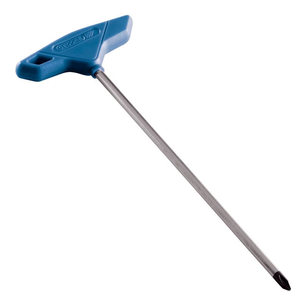 Chave de Fenda Cruzada Phillips com Cabo T 1/4 x 7" - Gedore 089594