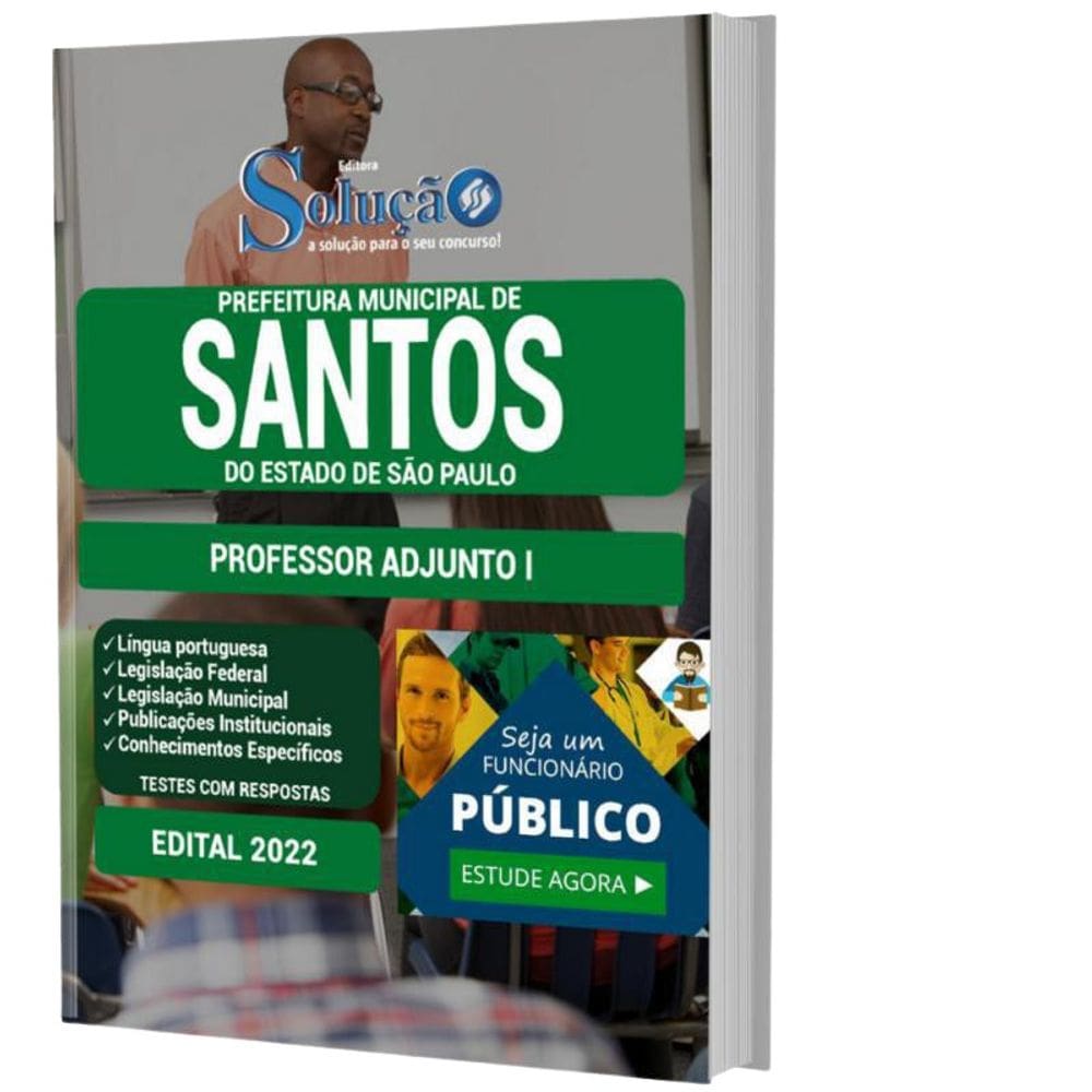 Apostila Concurso Prefeitura Santos SP - Professor Adjunto I