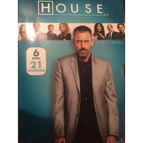 DVD House - Série Médica - Dr. Gregory House - 6ª Temporada