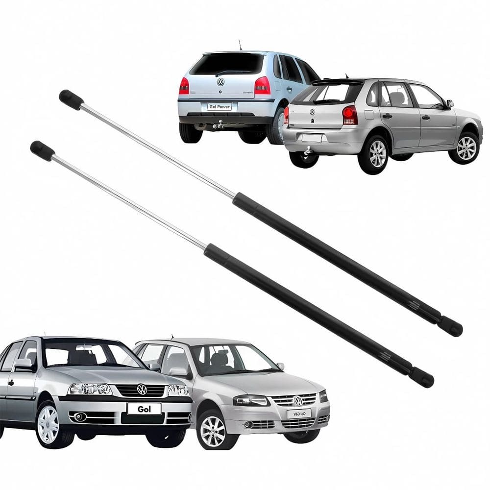 Par Amortecedor Porta Malas Tampa Traseira Gol G3/G4 2000 A 2007