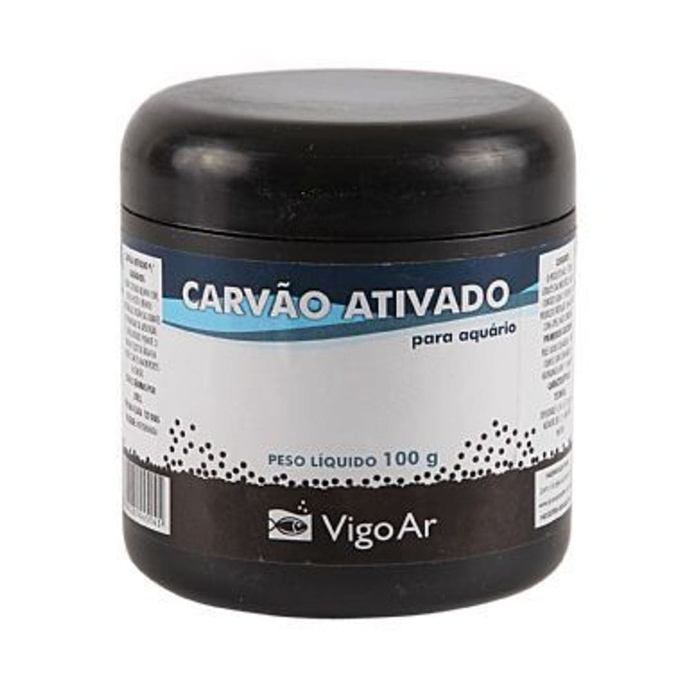 Carvão Ativado Vigo Ar para reposição em filtros de Aquário Vigo Ar Carvomax 500g